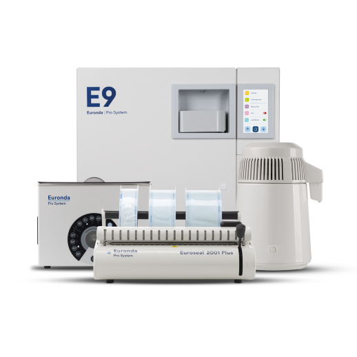 Комплект Euronda Е9 NEXT PACK 3 E9 Next 24 + Euroseal 2001 + Aquadist +4D